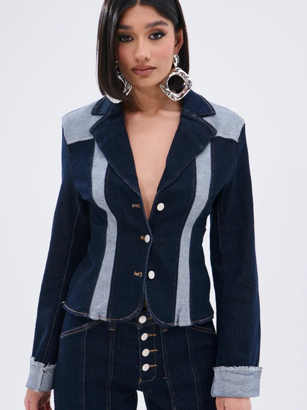 AKIRA - AMARA DENIM BLAZER